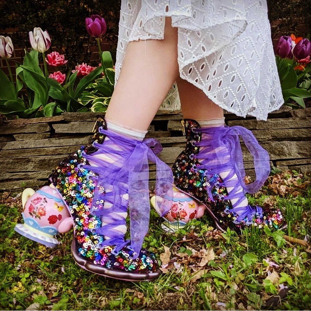 Irregular choice tea party heels size 38 sold out